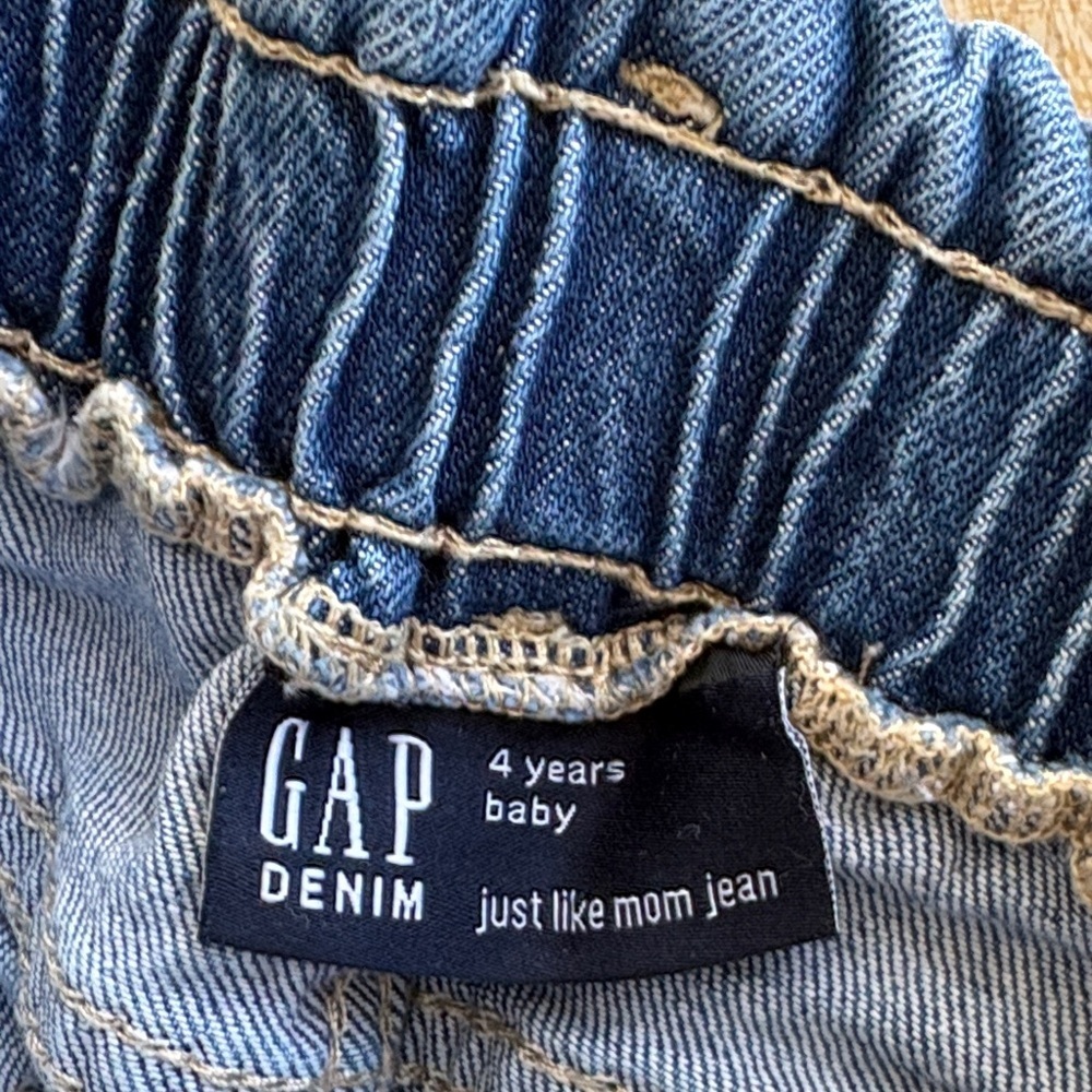 Gap Girls Heart Jeans 4t - Picture 4 of 7